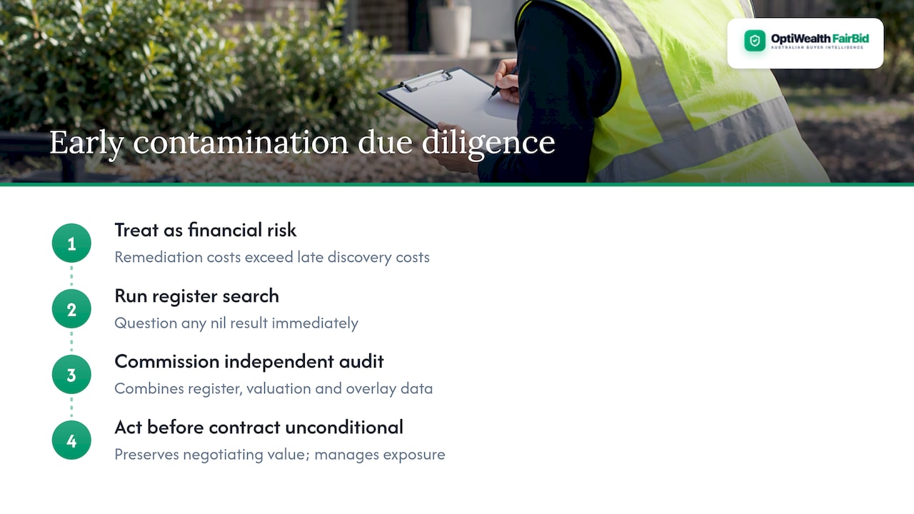 Why treating contamination checks as risk management pays off — overview diagram